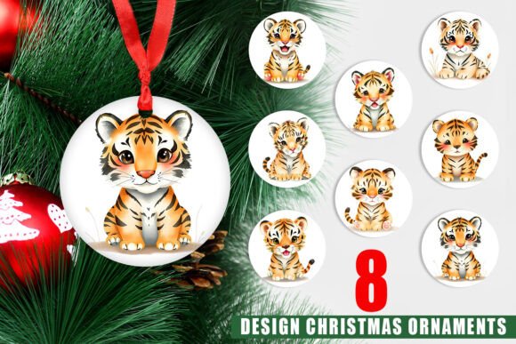 Bringing the Wild to Your Tree: The Appeal of Ornament Tiger Wildlife Designs