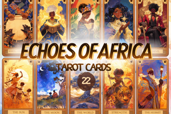 Echoes of Africa Tarot Cards Design Guide