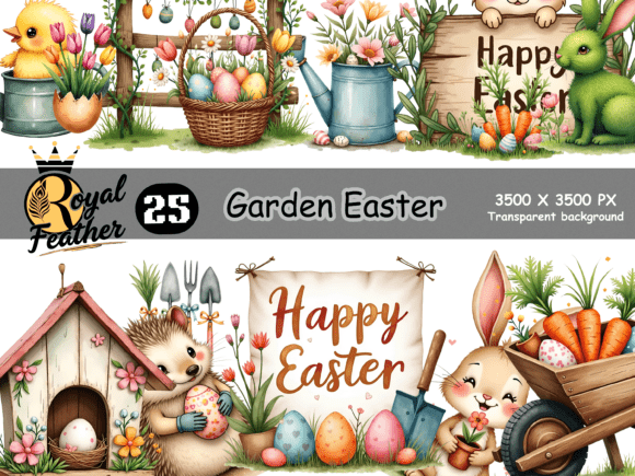 Gardener Easter Watercolor Clipart: A Practical Guide for Spring Creators