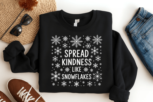 Spread Kindness Like Snowflakes PNG: A Guide to High-Quality Winter Sublimation