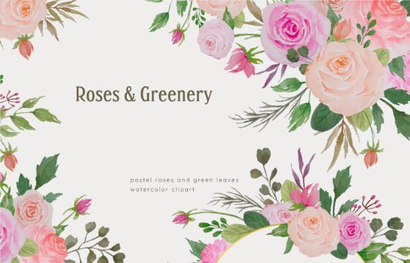 Unlocking Creative Potential: A Guide to Watercolor Roses and Greenery Digital Collections