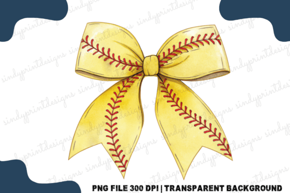 Vintage Baseball Bow Clipart Guide